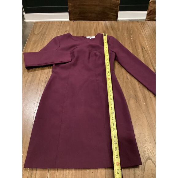 Revolve Likely Keller Long Sleeve Mini Dress bodycon cut out in Purple Plum sz 4 - Picture 4 of 15